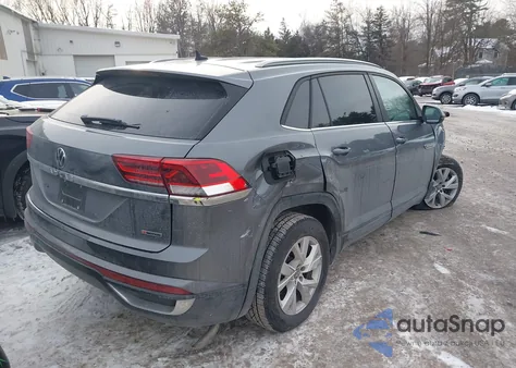 2021 Volkswagen Atlas Cross Sport 2.0T S из США, поврежденный, VIN 1V2GC2CA0MC235216